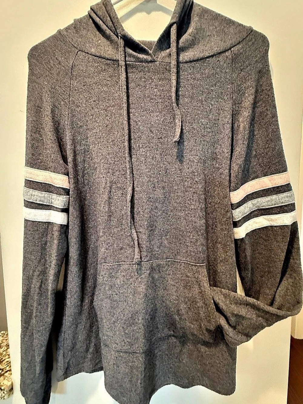 Lemon Tart Gray Hoodie, Small